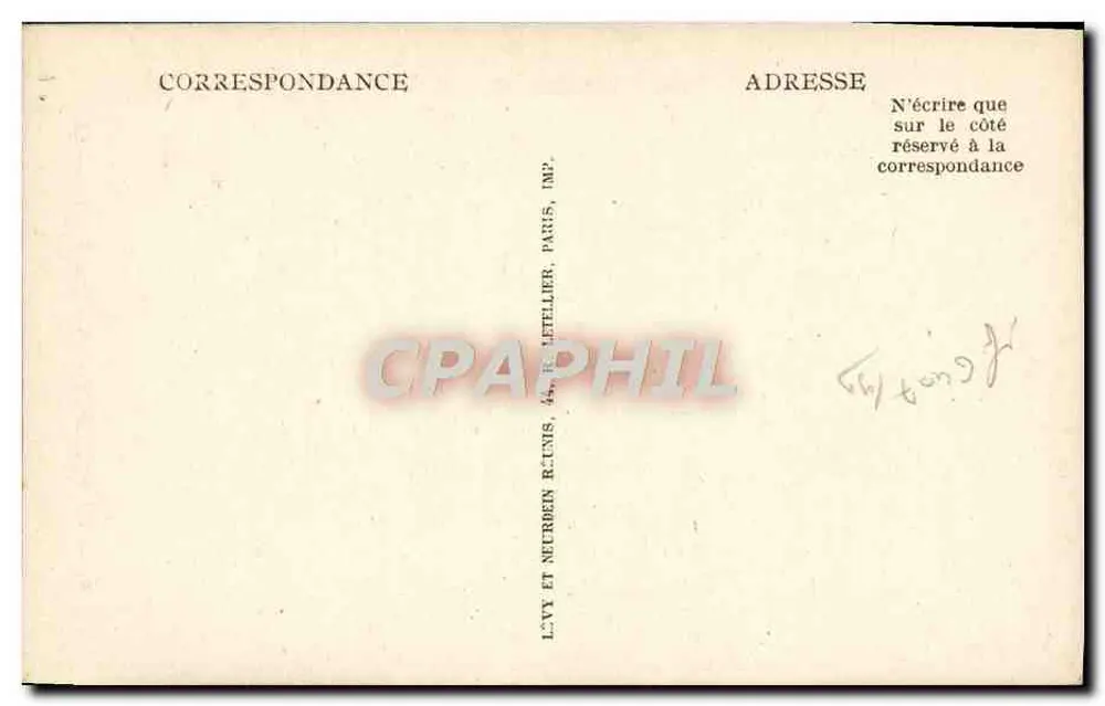Frau im Mireille-Kostüm — In der Provence — LL - Rückseite