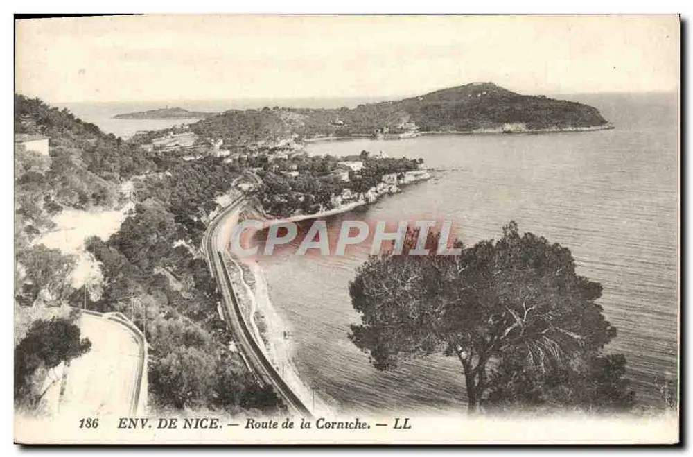 Envio de Nice — Rota da Corniche — LL 186 - Frente