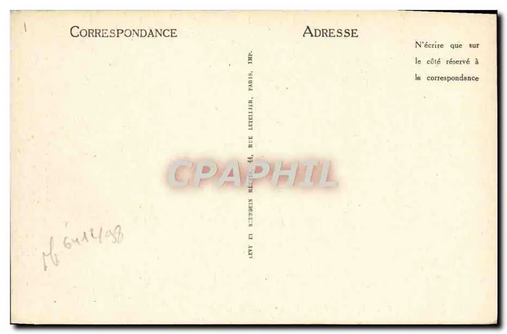 Envio de Nice — Rota da Corniche — LL 186 - Verso