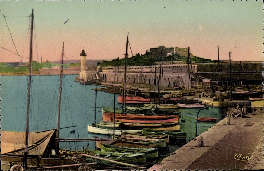 Antibes — Le Port et le Fort carré — Cim - Vorderseite