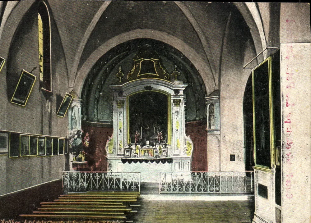 Antibes. Autel de la Chapelle de Saint Grégoire - éditeur L.Y. & Carte-Photo - Vorderseite