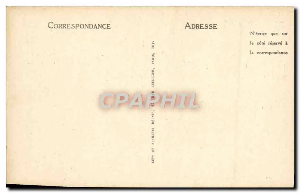 Antibes — O Forte Carré — LL - Verso