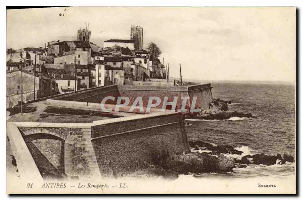 Antibes — Os Muros — Selecta - Frente