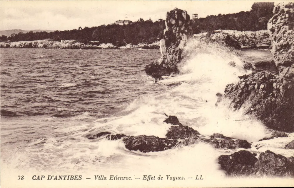Cap d'Antibes — Villa Eilenroc — Efeito de Ondas — LL - Frente