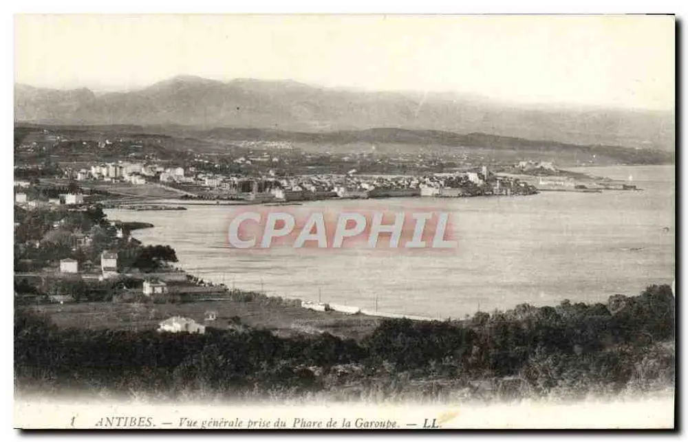 Antibes — Allgemeine Ansicht vom Leuchtturm der Garoupe — LL - Vorderseite