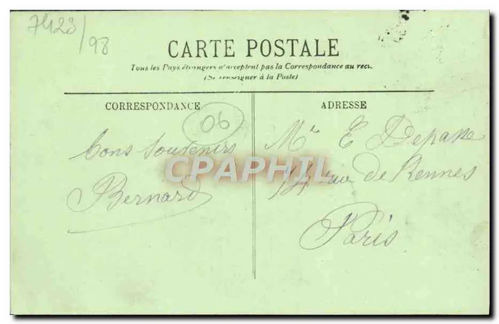 Antibes — O Forte Carré — LL. n° 11 - Verso