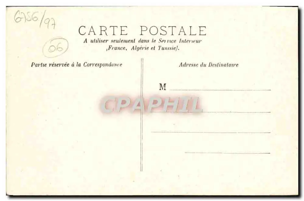O Bar e o Plateau de la Sarrée — Linha do Caminho de Ferro do Sul da França — Linha de Nice a Grasse — A. Bougault - Verso