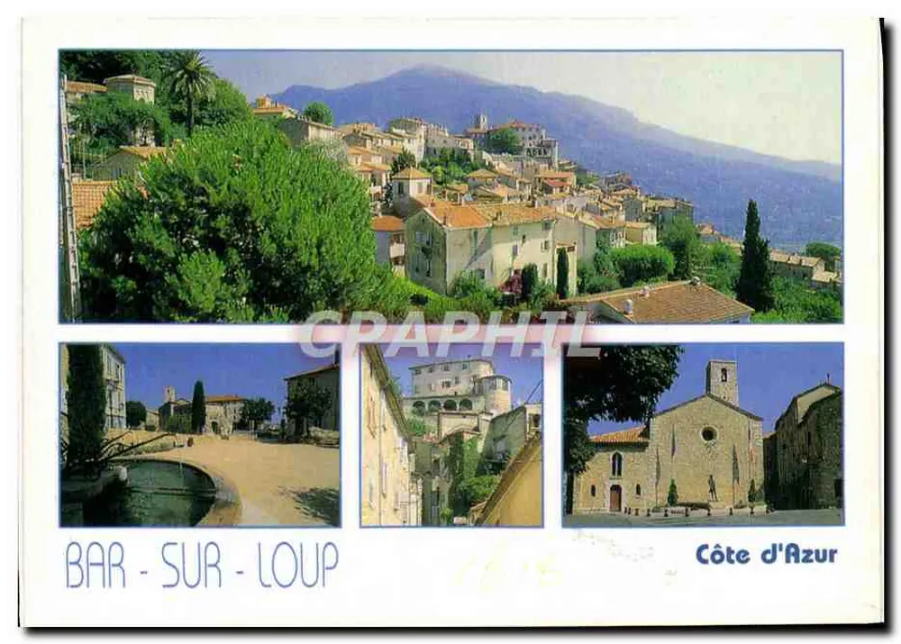 Bar-sur-Loup — aldeia provençal — Edições Photoguy - Frente