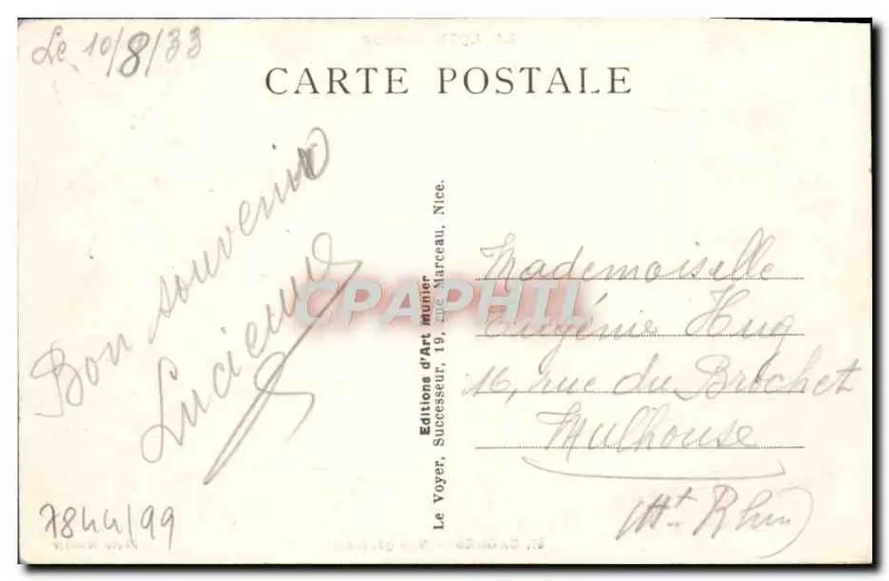 Cagnes-sur-Mer — Vista geral — Foto Munier - Verso