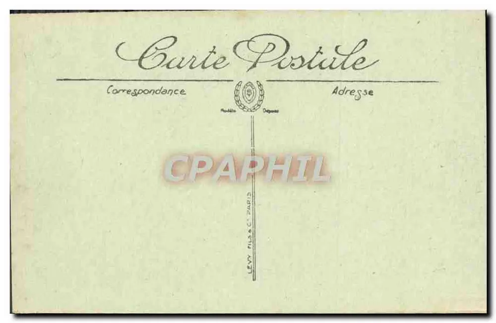 CANNES — Promenade de la Croisette und Mont-Chevalier — LL. - Rückseite