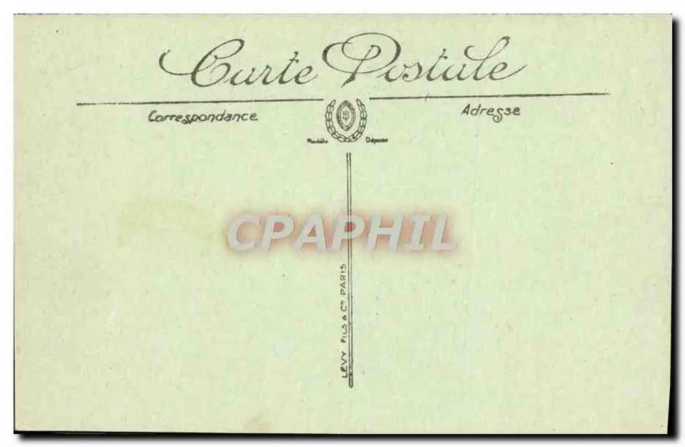 CANNES — Der Boulevard de la Croisette und Mont-Chevalier — Selecta - Rückseite