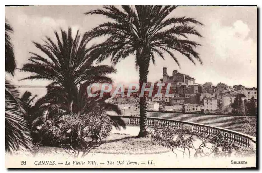 CANNES — A Velha Cidade — The Old Town — LL. — Selecta - Frente