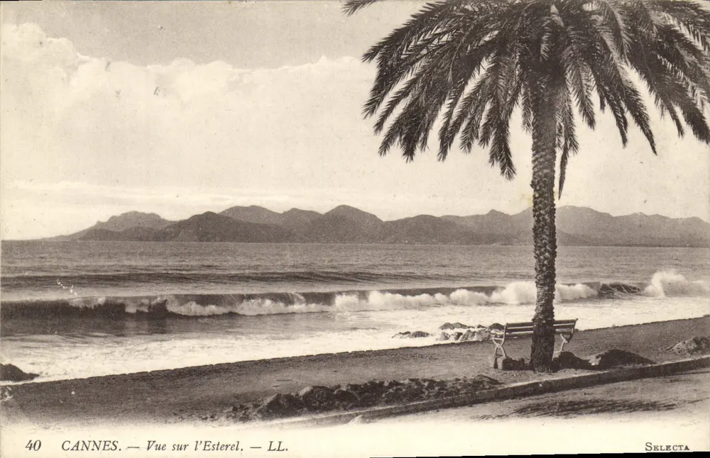 Cannes — Vista do Esterel — Selecta, n°40 - Frente