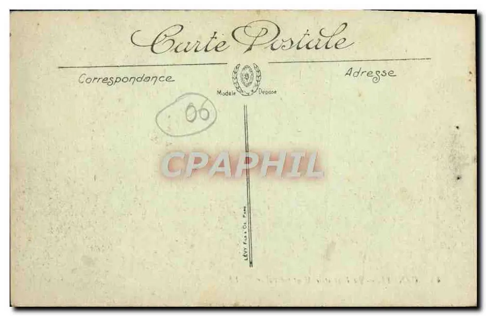 CANNES — Der Hafen und Mont-Chevalier — SELECTA - Rückseite