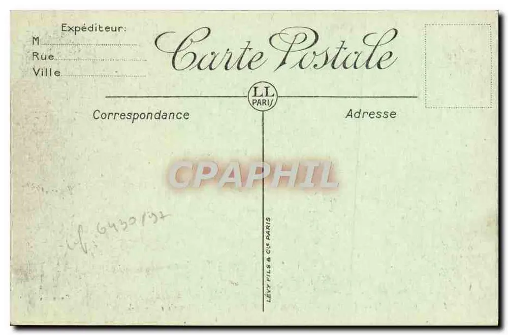CANNES — Die Promenade de la Croisette und der Mont Chevalier — LL. - Rückseite