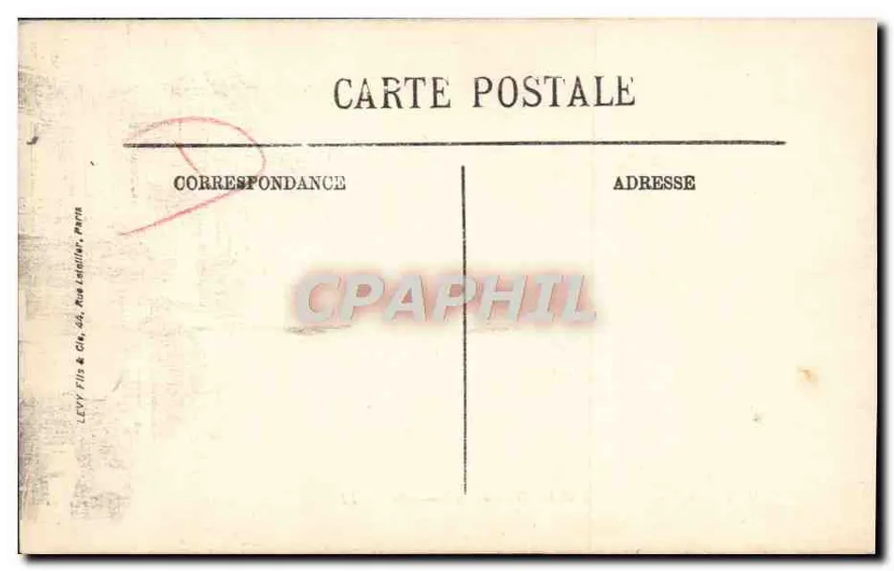 CANNES — Das Carlton Hotel und die Bäder der Croisette — Selecta - Rückseite