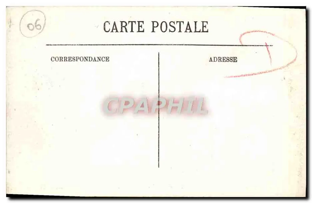CANNES — Ansicht von La Croisette und Mont-Chevalier — LL. Selecta - Rückseite