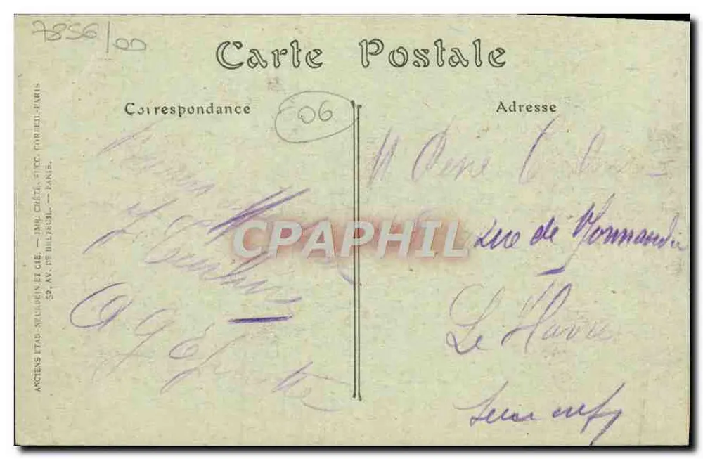 CANNES — La Stazione P.-L.-M. e Piazza — LL, n°635 - Verso