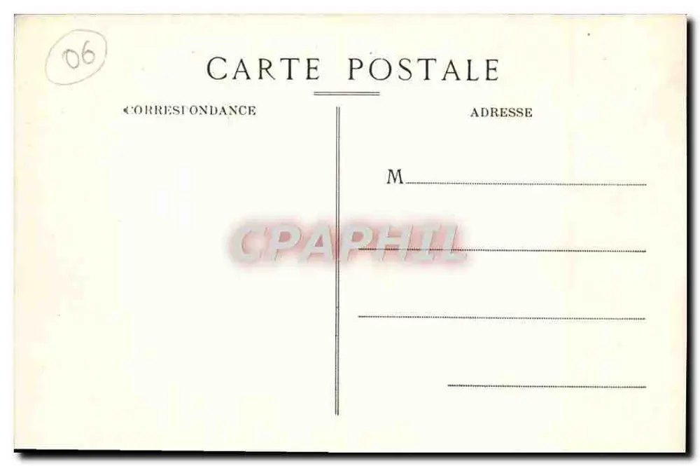 Cannes — As Pontas em um dia de Mistral — Edit. L. Guespin - Verso