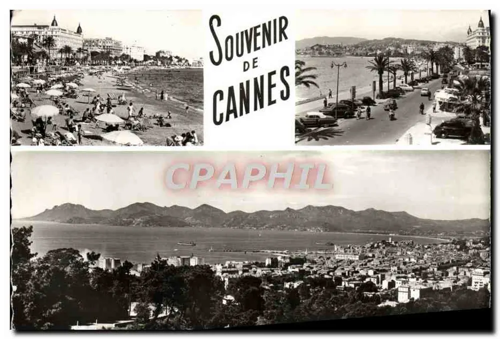 Cannes — Lembrete de Cannes — Éditions S.E.P.T. - Frente