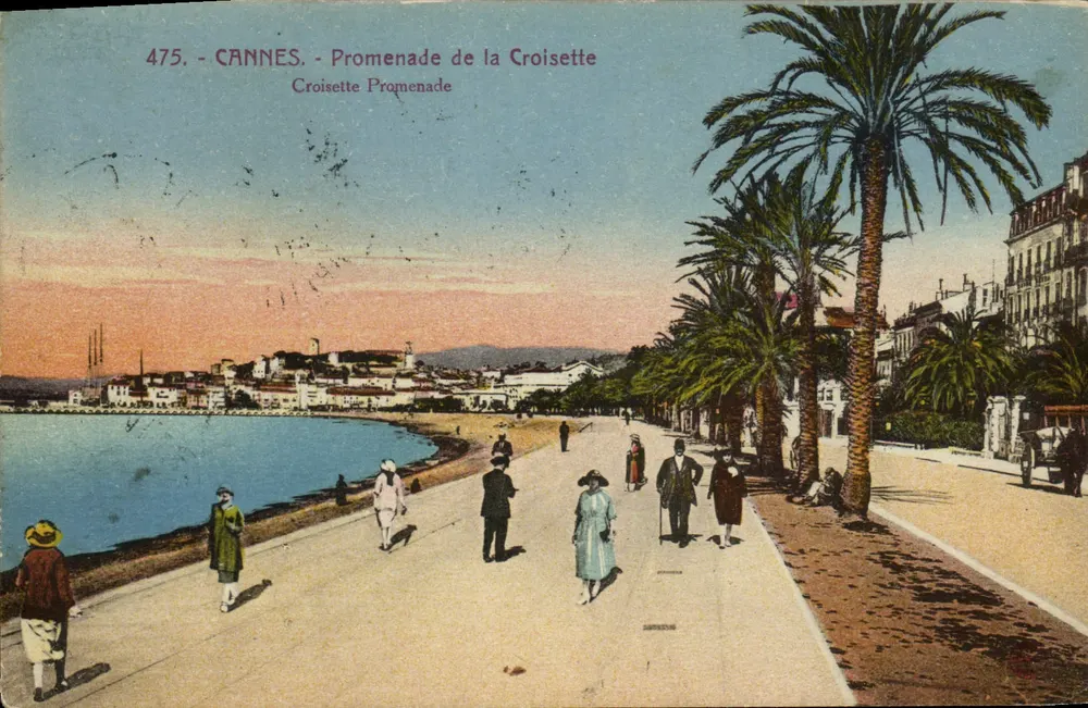 CANNES - Promenade de la Croisette — Edição Giletta, n° 475 - Frente