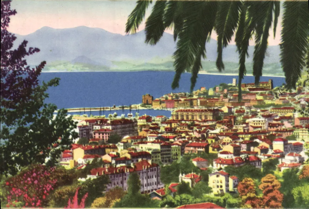 Cannes — Allgemeiner Blick aus der California — Éditions d'Art Munier, Nice - Vorderseite