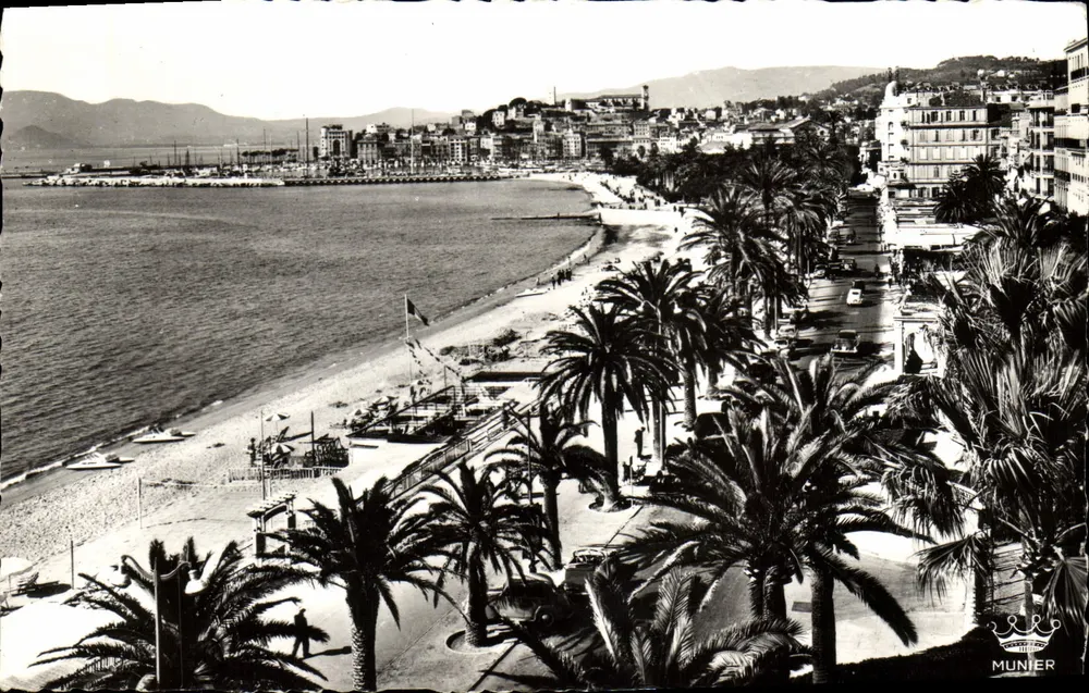 Cannes — Ansicht der Croisette — Munier - Vorderseite