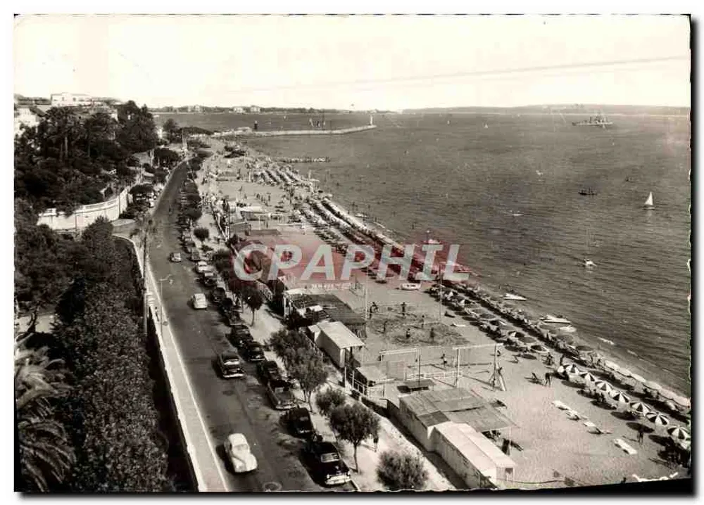 Cannes - A Praia do Meio-Dia — Editor: Les Éditions de Cimiez, Nice - Frente