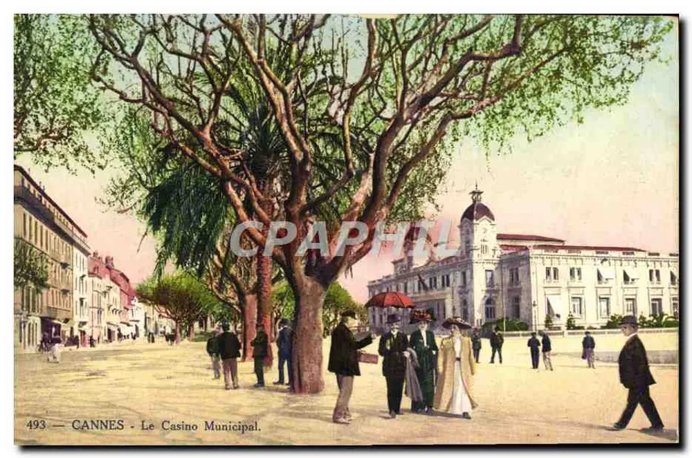 CANNES — Il Casinò Municipale — Edizione Giletta, n° 493 - Recto
