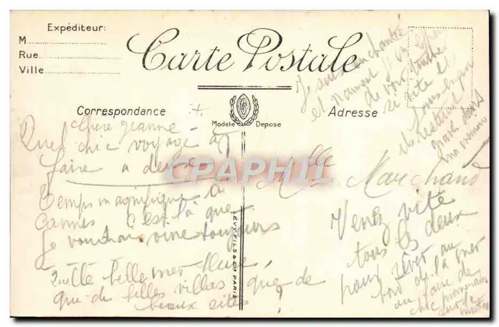 CANNES — O SQUARE BROUGHAM — LL. — 162 - Verso