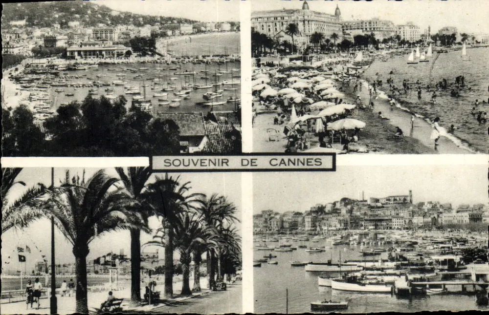 Cannes — Lembrete de Cannes — L. Gilletta et Cie, n° 380 - Frente