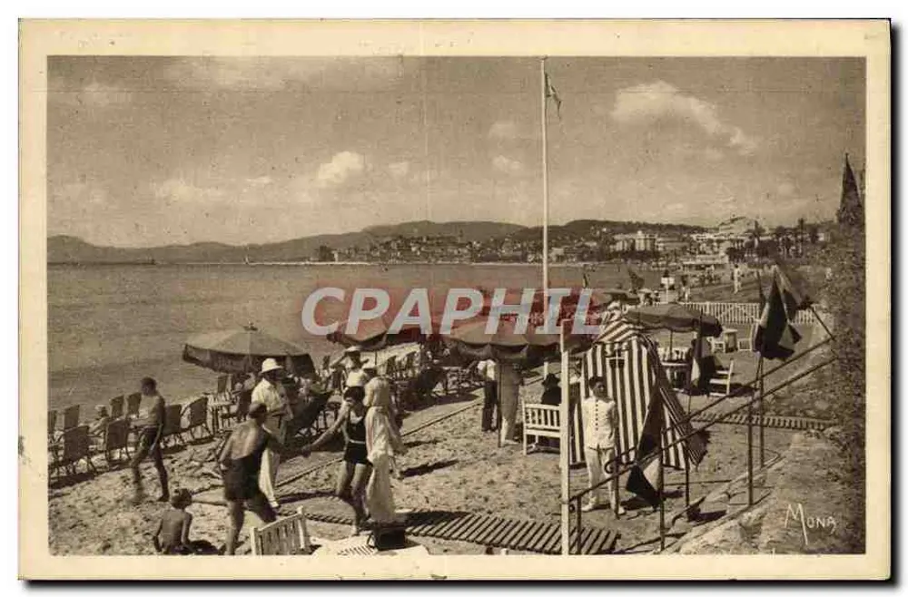 Cannes — Miramar-Strand — Mont-Chevalier — Mona Art Editions - Vorderseite