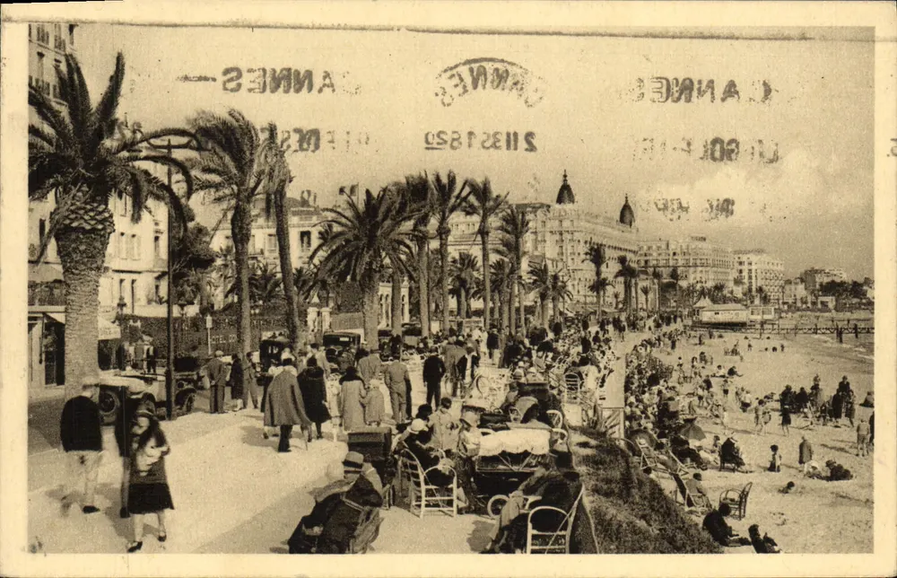 Cannes — Vista da Croisette — Les Éditions Sainte-Agathe - Frente