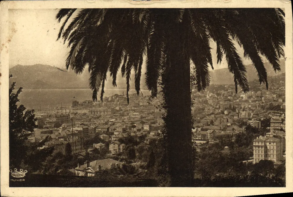 Cannes — Allgemeiner Blick, aus der California — Éditions d'Art Munier, Nr. 512 - Vorderseite