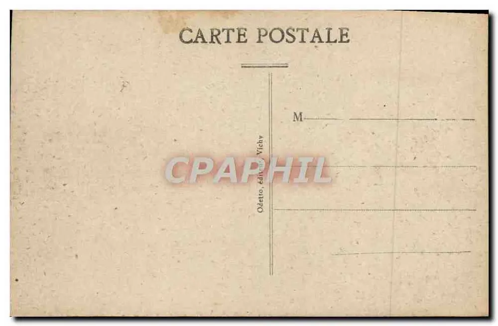 Cannes - Promenade de la Croisette - Allée de Palmiers - Rückseite