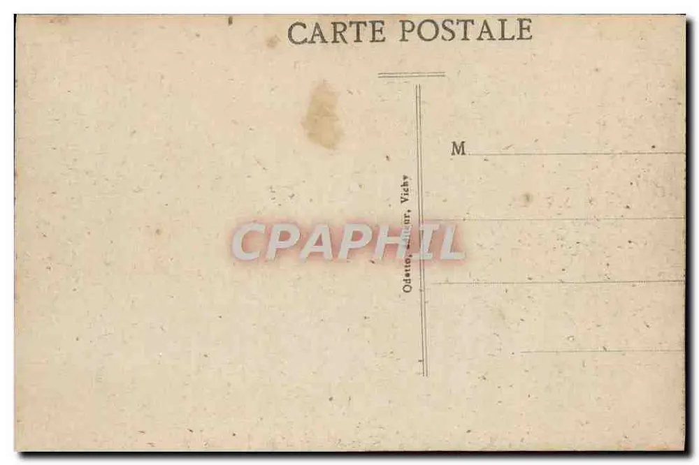 Cannes — Promenade de la Croisette und der Mont Chevalier — L.O. - Rückseite