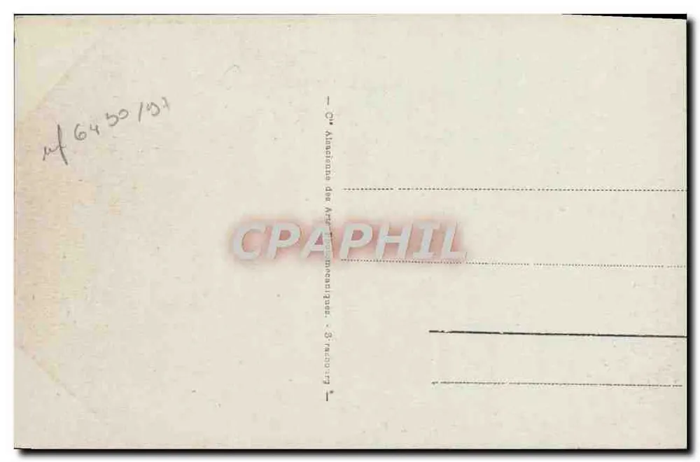 कैन्स — फूलों वाले बगीचे — एडिटर: चाटो डेज़ आर्ट्स प्लास्टिक्स, 3 रू डू डॉक्टर रूक्स - पीछे