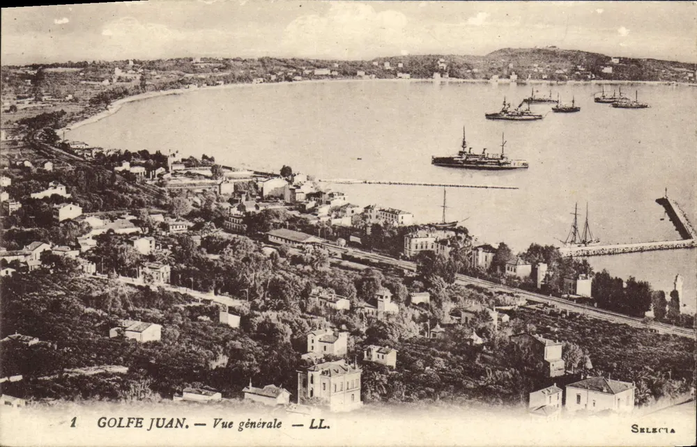 Golfe Juan — Ogólny widok — LL. — Sélectia - Awers