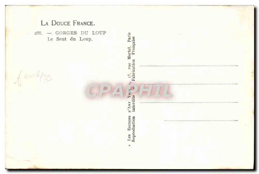 Góry Loup — Święty Loup — Yvon - Rewers