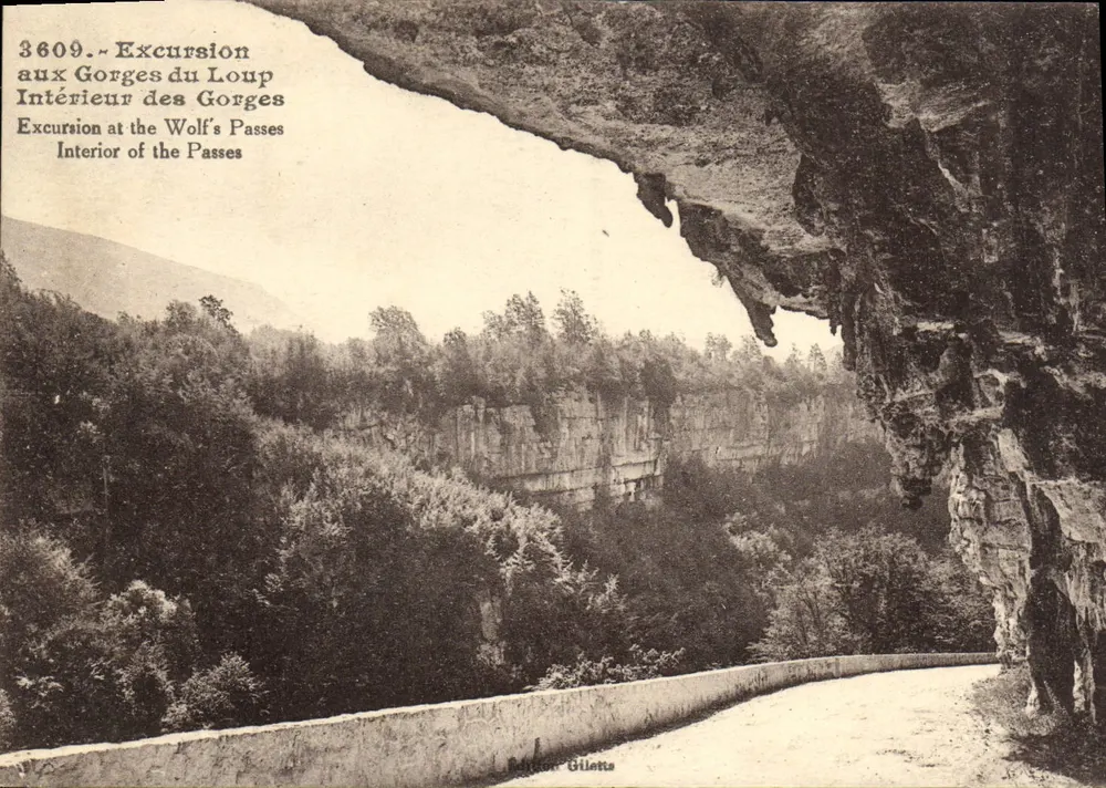 Gorges du Loup — Excursão às Gorges du Loup — Editor Giletta, n° 3609 - Frente
