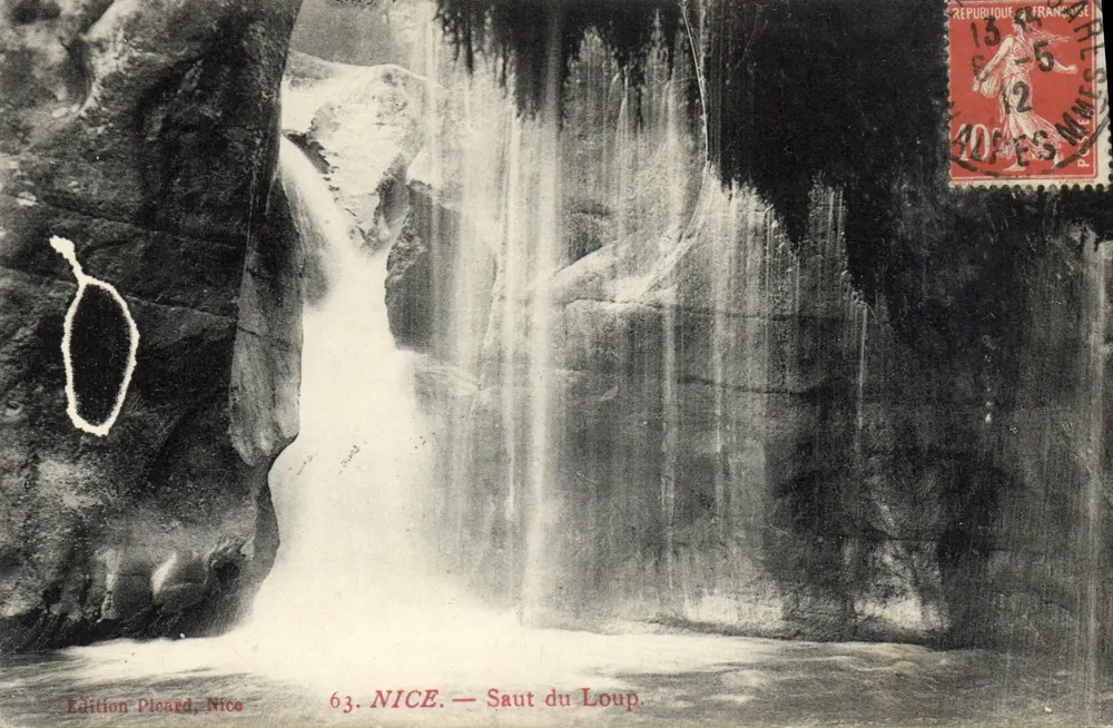 NICE — Saut du Loup — Edição Picard, Nice, n°63 - Frente
