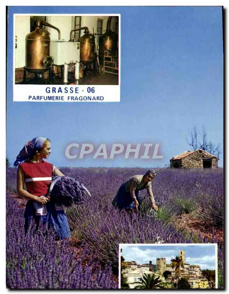 Grasse - 06 — Perfumaria Fragonard — editor desconhecido, n° A-1132 - Frente