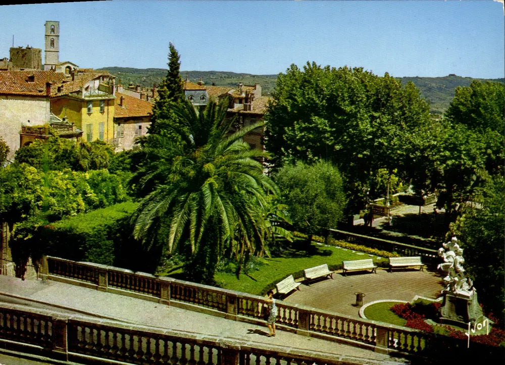 Grasse - Fragonard-Platz — das alte Stadttor — Art Editions Yvon - Vorderseite