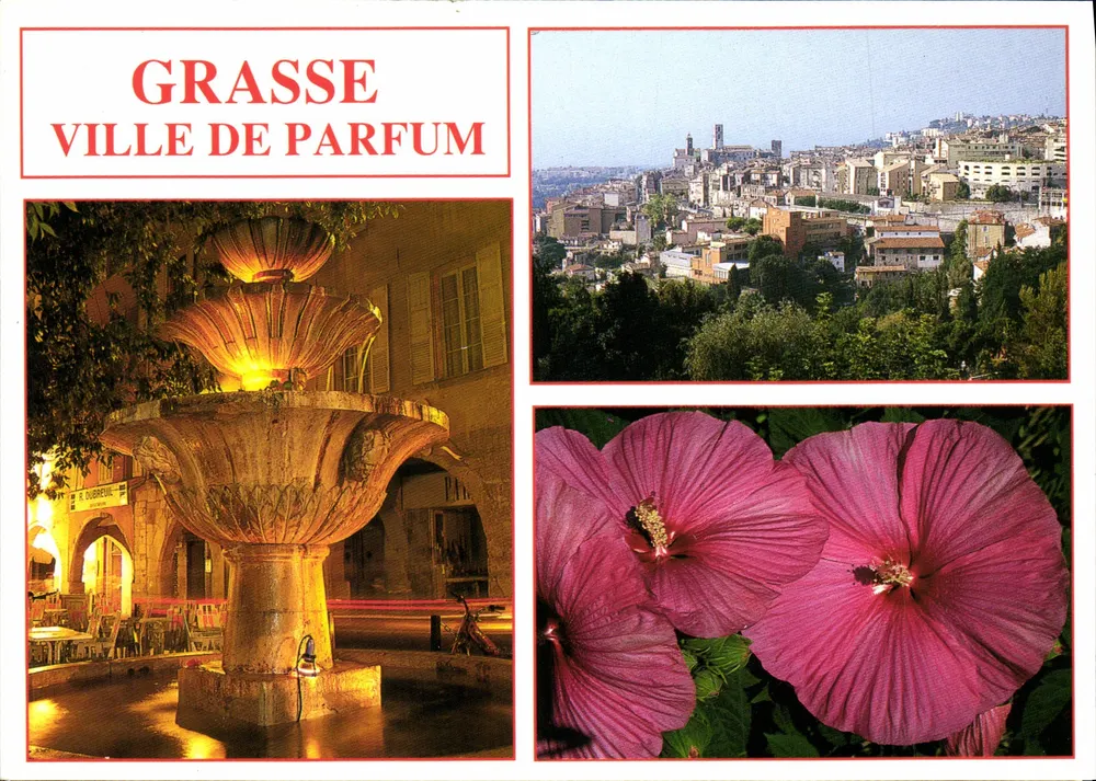 Grasse — Miasto Perfum — R. Dubreuil, wydawca - Awers
