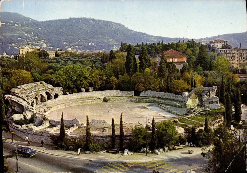 As Arenas — Vestígios Romanos — Côte d'Azur, Nice — Edições S.E.P.T. - Frente