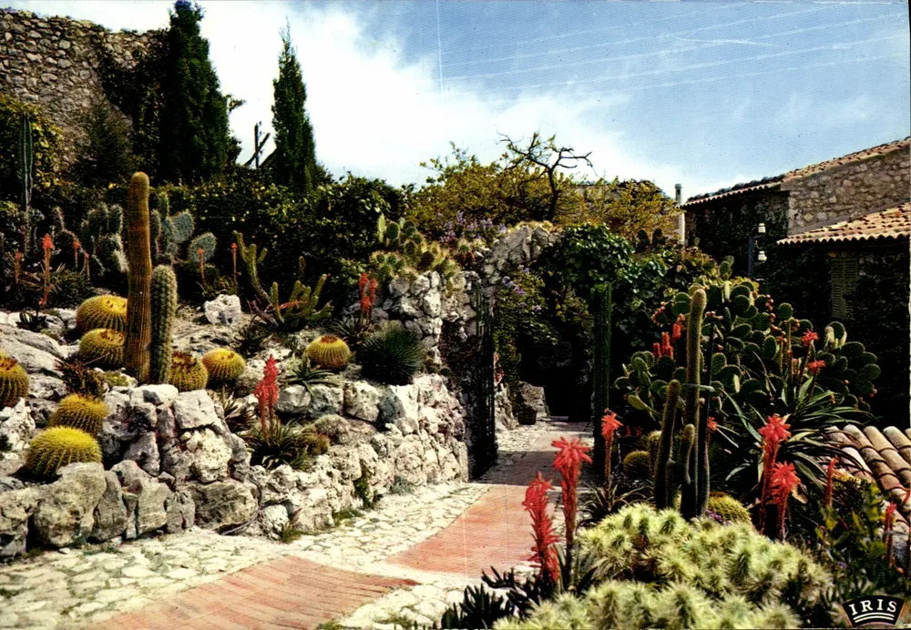 O Jardim Exótico de Eze — EZE-VILLAGE — Éditions MAB, n°269 - Frente
