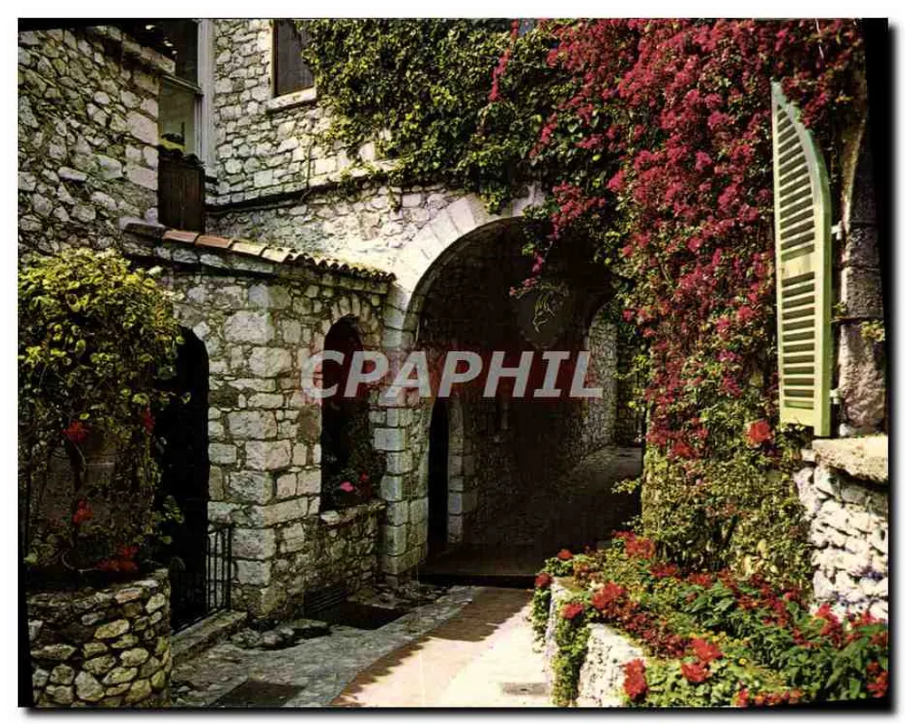 Eze — Widok malowniczy — Wydawnictwo Gilletta - Awers