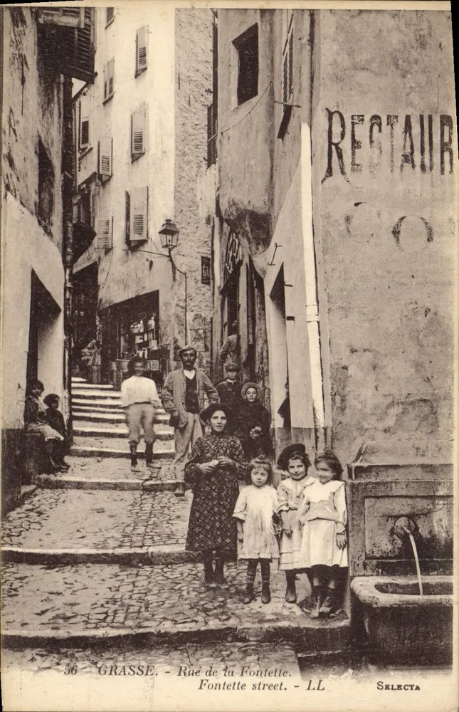 Grasse - Rue de la Fontette — Selecta, n°36 - Frente