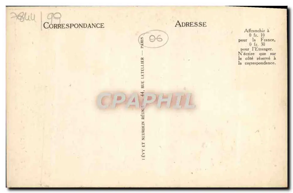 Grasse - Rue de la Fontette — Selecta, n°36 - Verso