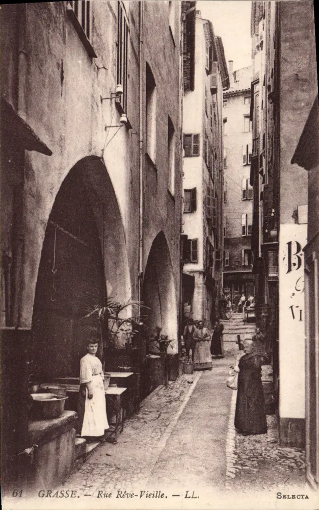 Grasse — Rue Réve-Vieille — LL. Selecta - Frente